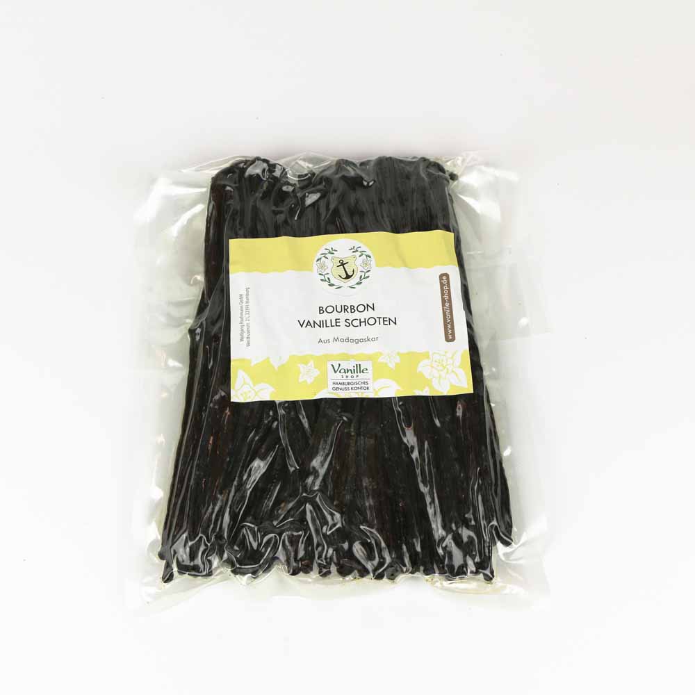 250g Madagaskar Vanilleschoten 17-18cm 250g Madagaskar Vanilleschoten 17-18cm