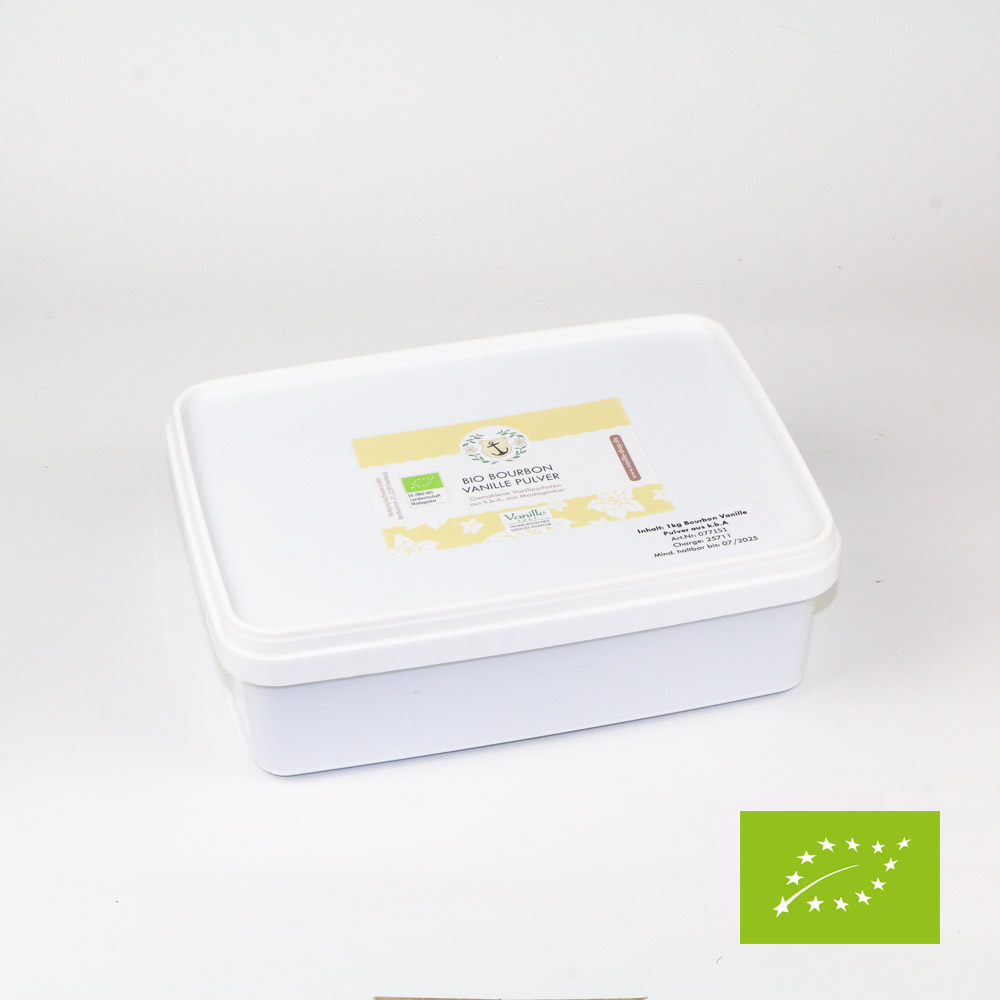 1 kg BIO Bourbon Vanille Pulver 1 kg BIO Bourbon Vanille Pulver