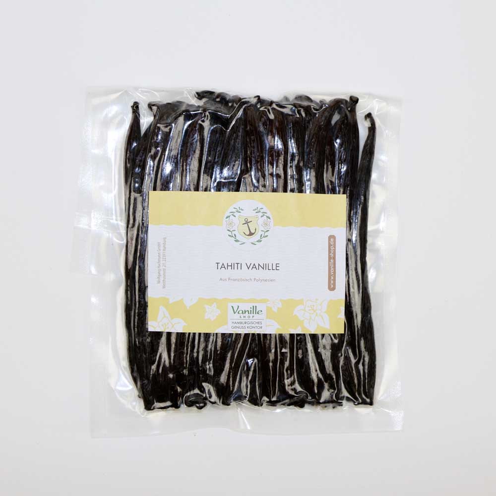 250g Tahiti Vanilleschoten 16-17cm 250g Tahiti Vanilleschoten 16-17cm