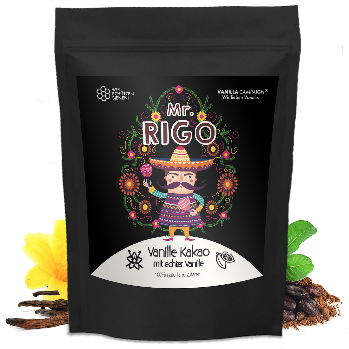 500g Mr. Rigo Kakaopulver mit Vanille