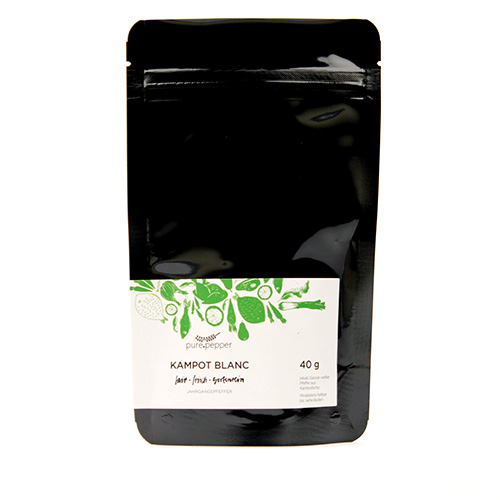 Kampot Blanc Pfeffer Nachfüllbeutel